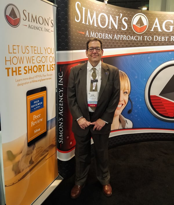 Simon's Arne Salkin at HFMA 2018 in Las Vegas