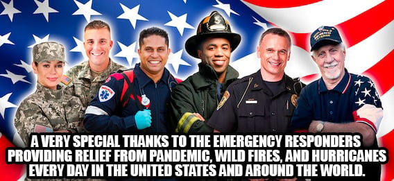 thank you first responders